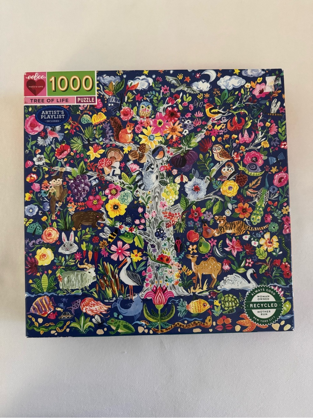 Tree of Life 1000 piece square puzzle.
